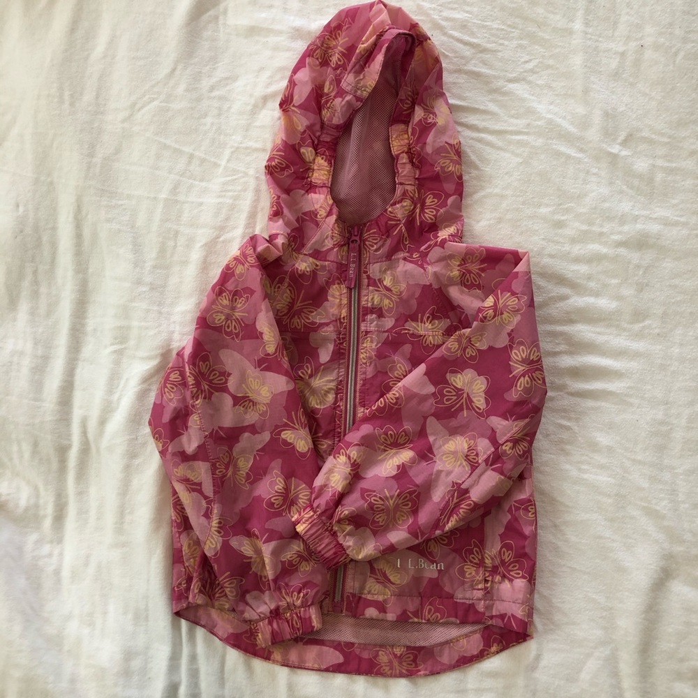 Girls LLBean Windbreaker